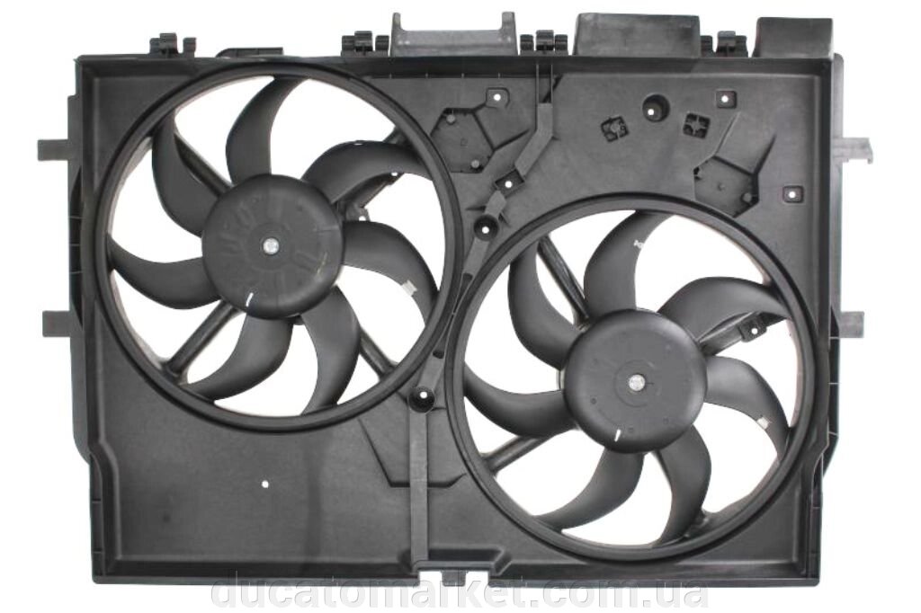 Дифузор радіатора c вентиляторами Fiat Ducato 250 (2006-2014) 1342690080,1358012080,1358009080,1250H2,D8F022TT від компанії DUCATOMARKET - фото 1