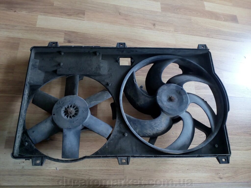 Дифузор радіатора на 2 вентилятора Фіат Дукато / Fiat Ducato 230 (1994-2002) 1305196080,1308H7 від компанії DUCATOMARKET - фото 1