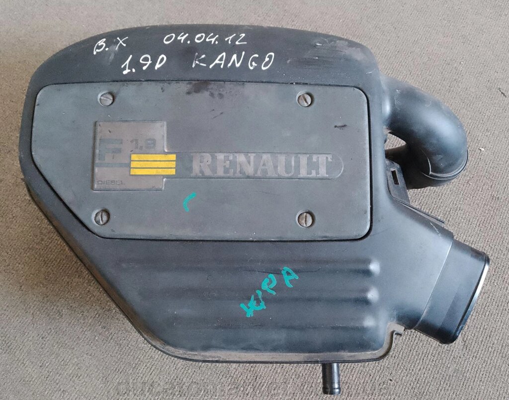 Корпус повітряного фільтра Renault Kangoo (1997-2007) 1.9D (1870 куб. см.) 7700867960,8200042215,7700105844 від компанії DUCATOMARKET - фото 1