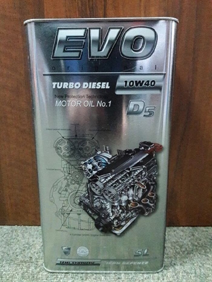 Мастило моторне напівсинтетичне EVO 10W40 від компанії DUCATOMARKET - фото 1