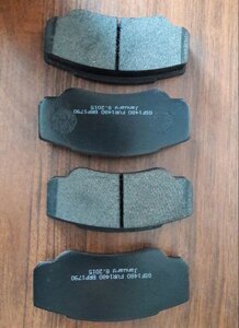 Гальмівні колодки задні (дискові гальма) Citroen Jumper II (2002-2006) 425468,425443, 9949408,9949407, GP10.1480