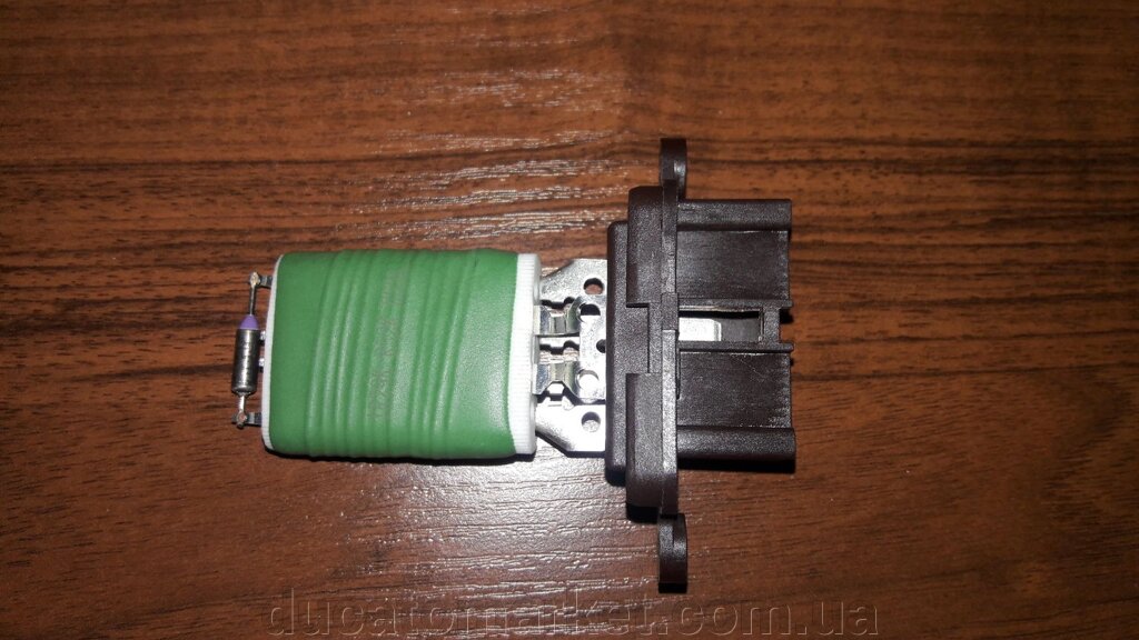 Резистор печки (реостат, регулятор оборотів грубки) Fiat Doblo (2005-2009) 46723713, DEF007TT, 142130500,3002KST-2 від компанії DUCATOMARKET - фото 1