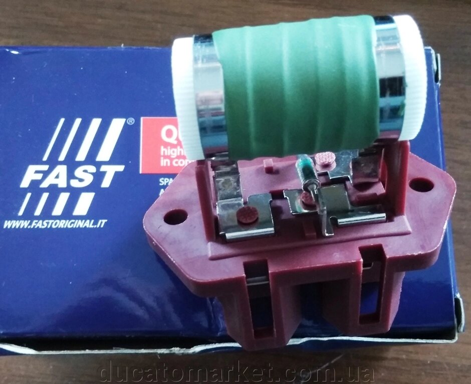 Резистор вентилятора радіатора Fiat Ducato 250 (2006-2014-.....) 1355607080,1267J7, DEC011TT, NRF342005, FT59209 від компанії DUCATOMARKET - фото 1