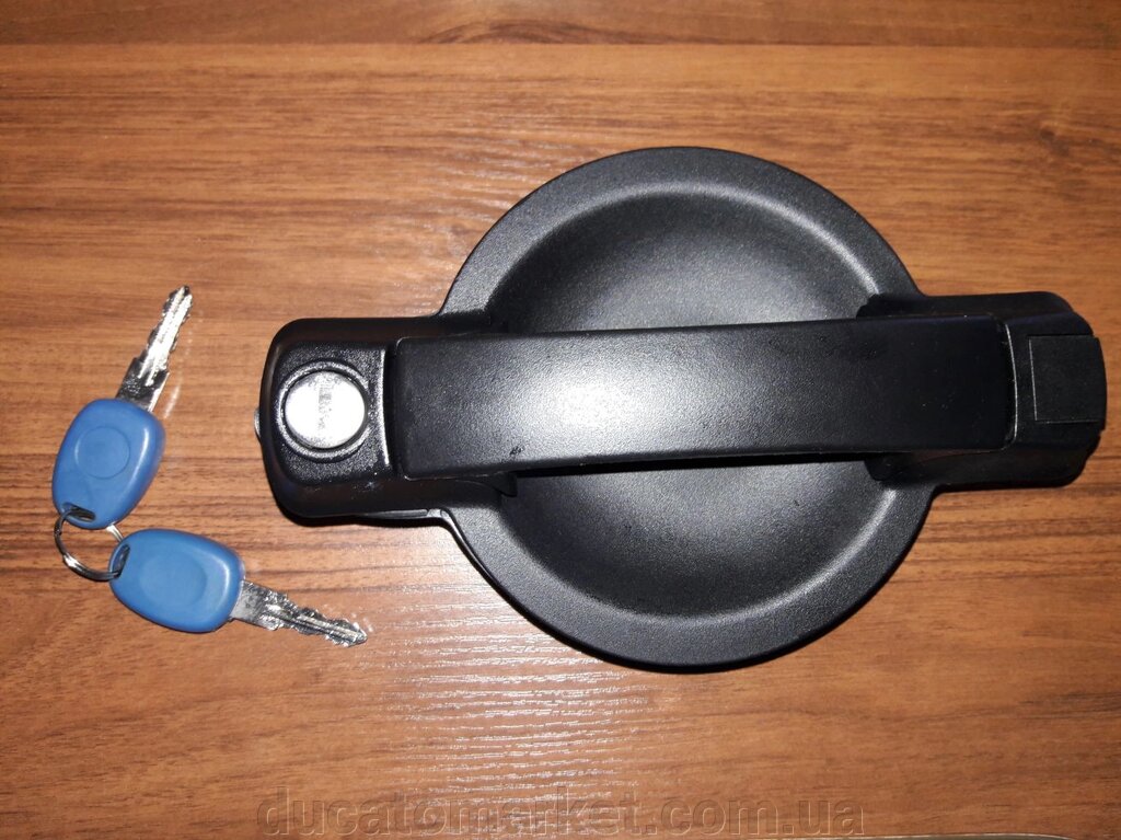 Ручка двері бічної правої розсувний зовнішня з ключем Фіат Добло (2000-2005) 735309961, MG80 / +472,735435381, FT94378 від компанії DUCATOMARKET - фото 1