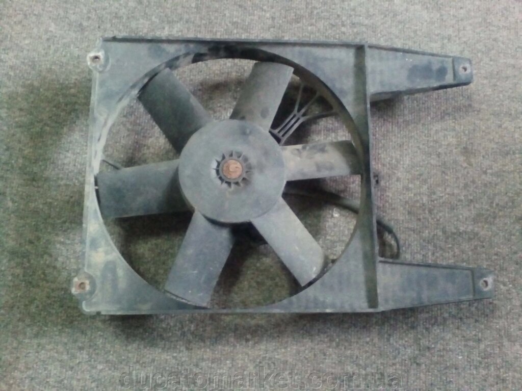 Вентилятор радіатора охолодження з моторчиком і дифузором Fiat Ducato 280/290 (1982-1990-1994) 5933631,8240037,125314 від компанії DUCATOMARKET - фото 1