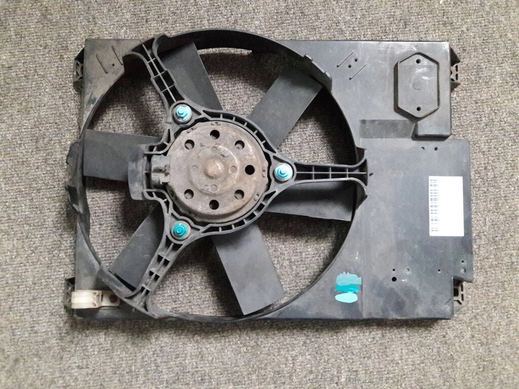 Вентилятор радіатора з моторчиком (+ дифузор) Фіат Дукато 1994-2002 1323254080 від компанії DUCATOMARKET - фото 1