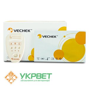 Тести для визначення груп крові у котів VECHEK
