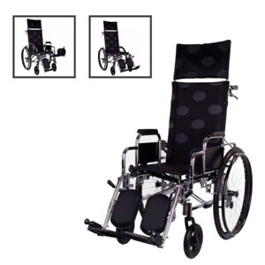 Багатофункціональне інвалідне крісло з ручним приводом для дому та вулиці "перекладач"