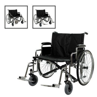 Підсилений інвалідний візок з ручним приводом YU-HD-66 (до 300 кг)