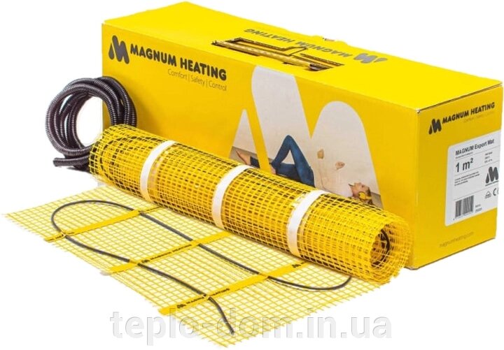 Нагрівальний мат Magnum150-600-4.0 м2. Тепла підлога під плитку. від компанії Интернет-магазин "Тепло Вашого Дому" Warm House - фото 1