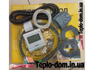 Резистивний тонкий двожильний кабель для теплої підлоги Ін-Терм Чехія , 6,4 м. кв (Серія Е-51) в Тернопільській області від компанії Інтернет-магазин " Тепло Вашого Дому" Warm House