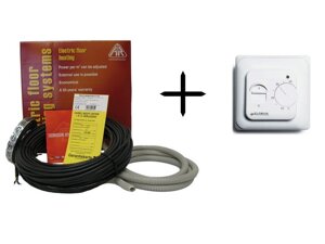 Тепла підлога Arnold Rak двожильний кабель EC 6108-20 ( 6 м. кв) + терморегулятор In-therm RTC 70.26 в Тернопільській області від компанії Інтернет-магазин " Тепло Вашого Дому" Warm House