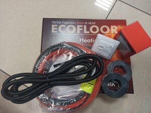 Тепла підлога тонкий двожильний кабель Fenix (Комплект із регулятором механічного) обігріву 3.8 м кв. в Тернопільській області від компанії Інтернет-магазин " Тепло Вашого Дому" Warm House