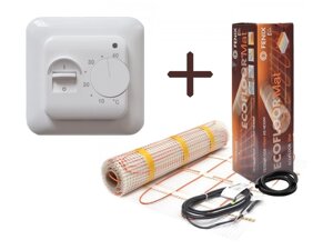 Нагрівальний мат Fenix LDTS 12340-165( 2.1 м2) з терморегулятором в комплекті (KIT1105)(Преміум)