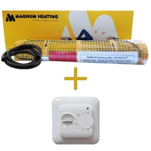 Нагрівальний мат Magnum 7 м | 525 вт | 3,5 м. кв з механічним регулятором в Тернопільській області від компанії Інтернет-магазин " Тепло Вашого Дому" Warm House