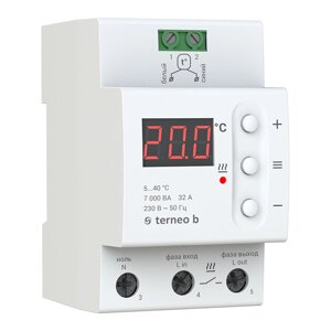 Терморегулятор Terneo b на 32А для теплої підлоги
