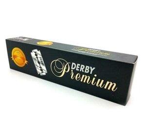 Леза Derby Premium double edge box, Derby, 100 шт. пак.