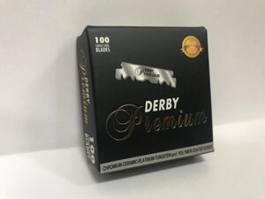 Леза половинки Derby Professiomal singl edge Premium, Derby, 100 шт. упак.