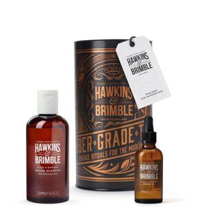 Набір для бороди Hawkins & Brimble Beard Gift Set (Beard Shampoo, Beard Oil)