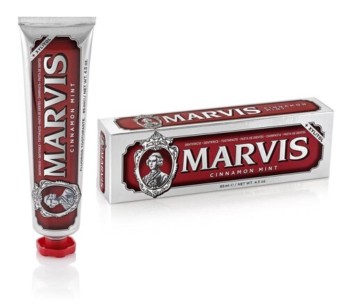 Паста зубна М ята і Кориця Marvis cinnamon mint, 411176, 85 мл