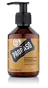 Шампунь для бороді Proraso Beard Shampoo Wood and Spice, Proraso, 200 мл, 400750