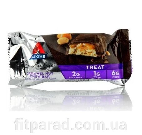 Atkins - Карамель, арахіс і нуга в шоколаді від компанії ФітПарад - фото 1