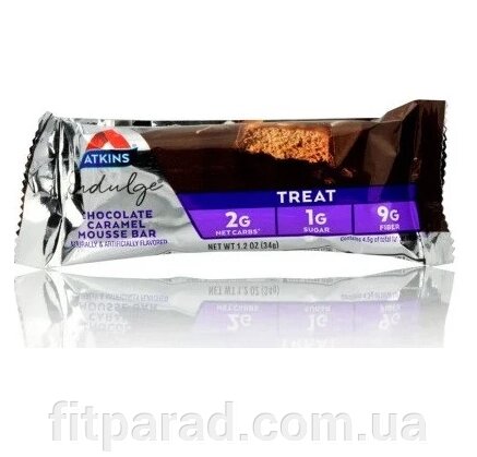 Atkins - Шоколад, Карамель і шоколадний мус від компанії ФітПарад - фото 1