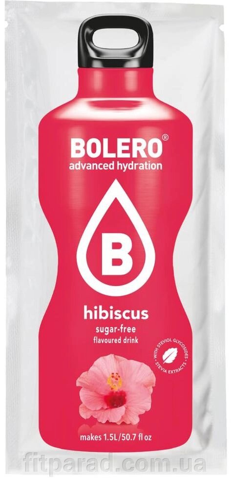 Bolero Drinks без цукру гібіскус від компанії ФітПарад - фото 1