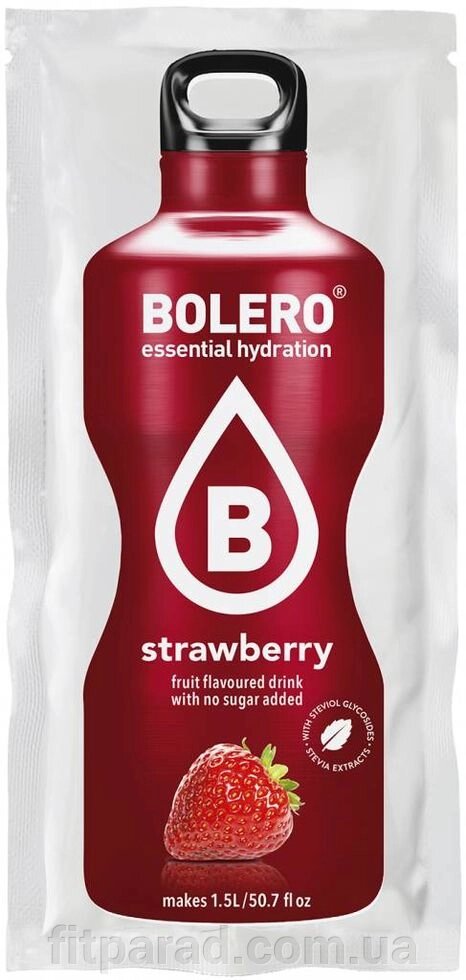 Bolero Drinks без цукру КЛУБНИКА від компанії ФітПарад - фото 1