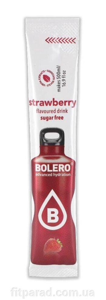 Bolero Drinks без цукру КЛУБНИКА від компанії ФітПарад - фото 1