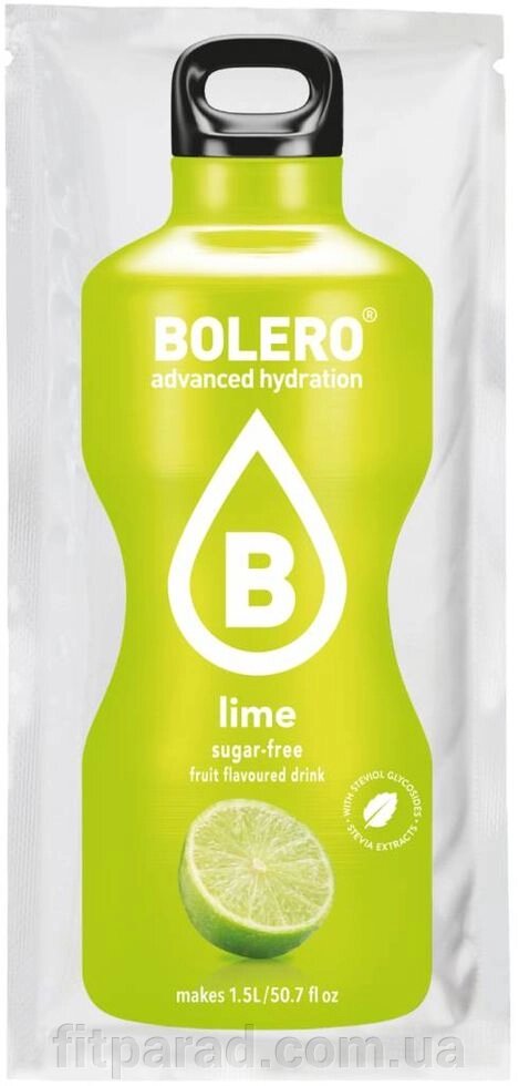 Bolero Drinks без цукру Лайм від компанії ФітПарад - фото 1