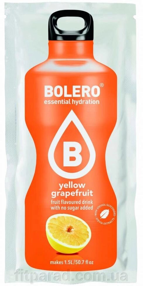 Bolero Drinks без цукру ЖОВТИЙ грепфрута від компанії ФітПарад - фото 1