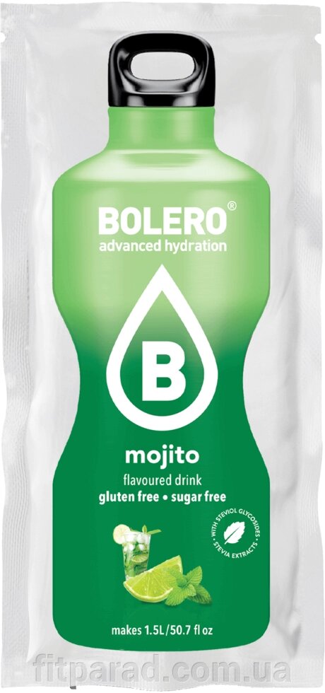 Bolero Drinks без сахара МОХИТО ##от компании## ФитПарад - ##фото## 1