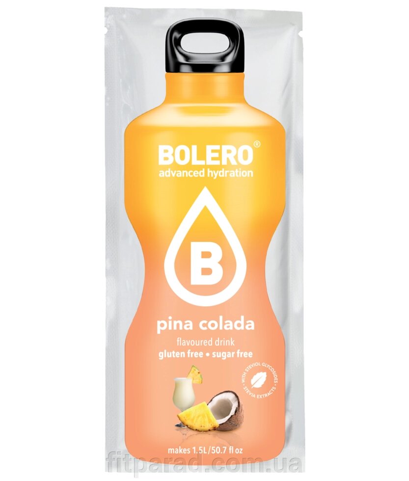 Bolero Drinks без сахара ПИНА КОЛАДА ##от компании## ФитПарад - ##фото## 1