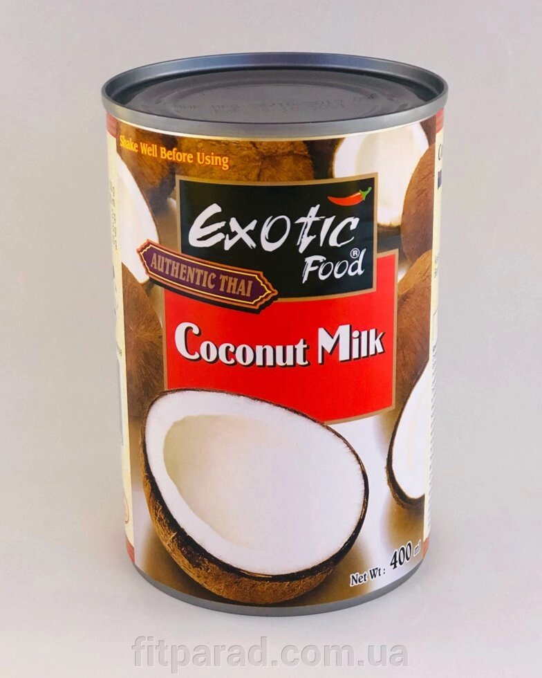 Кокосове молоко Exotic Food 400 мл від компанії ФітПарад - фото 1