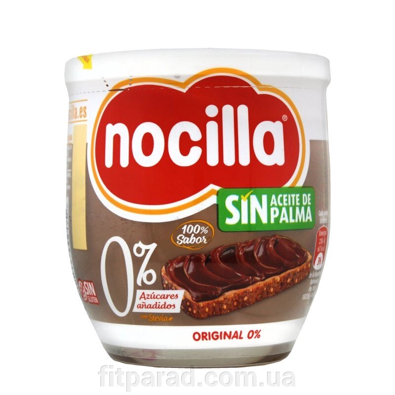 Паста шоколадно-горіхова Nocilla Оригінальна Без цукру від компанії ФітПарад - фото 1