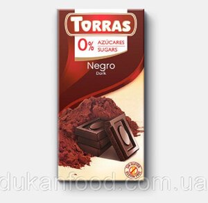 Torras Чорний шоколад без цукру