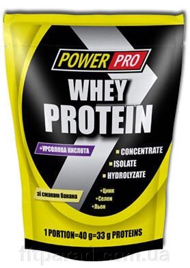 Power Pro WHEY PROTEIN СО смаком банана від компанії ФітПарад - фото 1