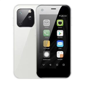 Маленький мобільний смартфон сенсорний Soyes XS 13 Білий
