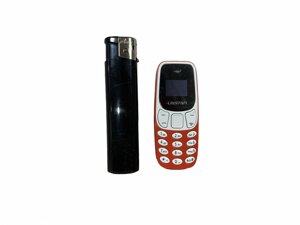 Міні мобільний маленький телефон L8 Star BM10 (2Sim) помаранчевий
