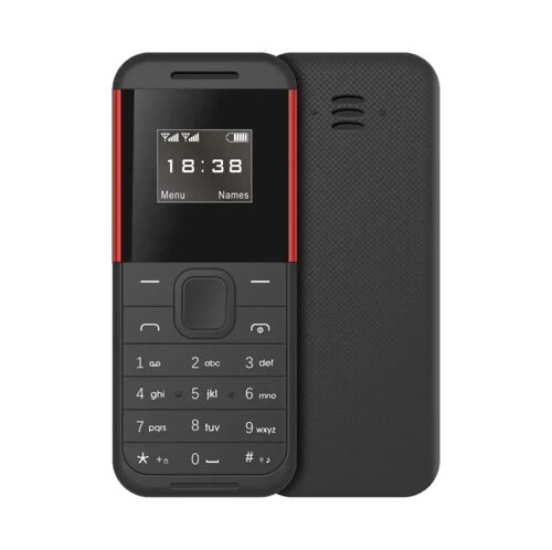 Міні мобільний телефон AIEK BM222 2SIM Чорний