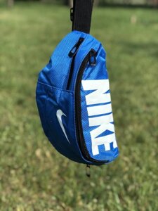 Поясна сумка Nike Team Training (блакитна) сумка на пояс Сумка на Пояс Найк