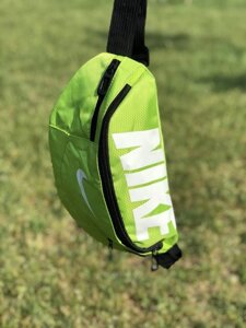 Поясна сумка Nike Team Training (салатова) сумка на пояс Сумка на Пояс Найк