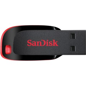 Flash SanDisk USB 2.0 Cruzer Blade 16Gb Black/Red