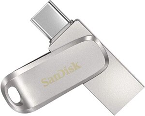 Flash SanDisk USB 3.1 Ultra Dual Luxe Type-C 32Gb (150 Mb/s)