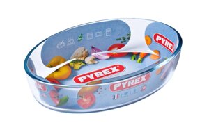 Форма с/к PYREX ESSENTIALS форма скляна овал. 25х17х6см (1,6 л) (222B000/7046)