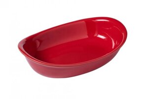 Форма с/к PYREX Supreme red форма керам овал 26х18см (SU26OR5/7246)