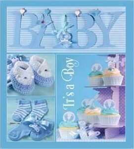 Фотоальбом EVG 20sheet Baby collage Blue w/box (UA)