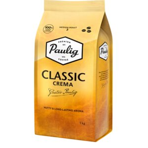 Кава в зернах Paulig Classic Crema 1кг