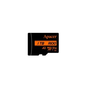 Microsdxc (UHS-1 U3) apacer A2 1TB class 10 V30 (R100MB/s, W80MB/s) (adapter SD)